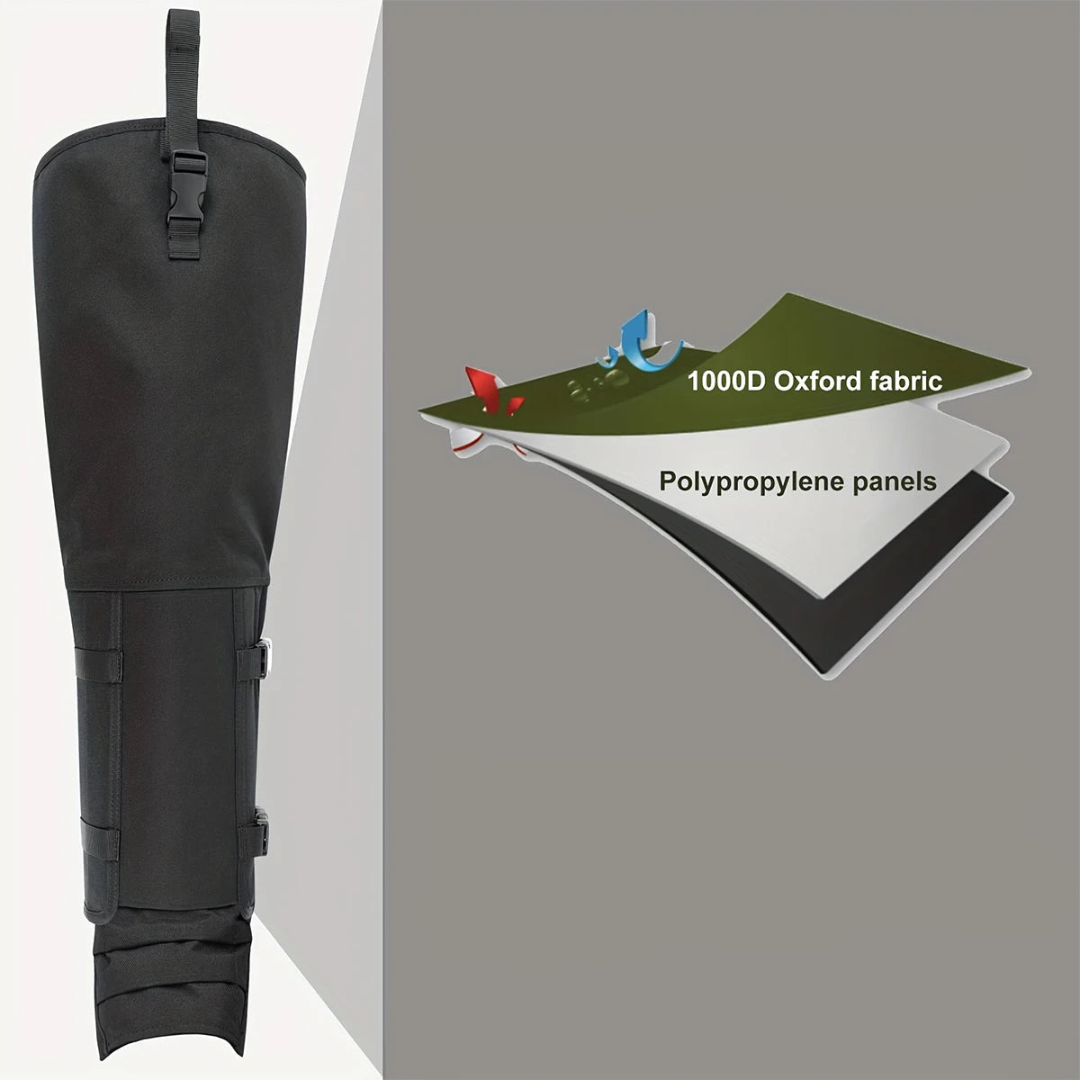 Perneiras táticas proteção contra mordida de cobra e contra espinho