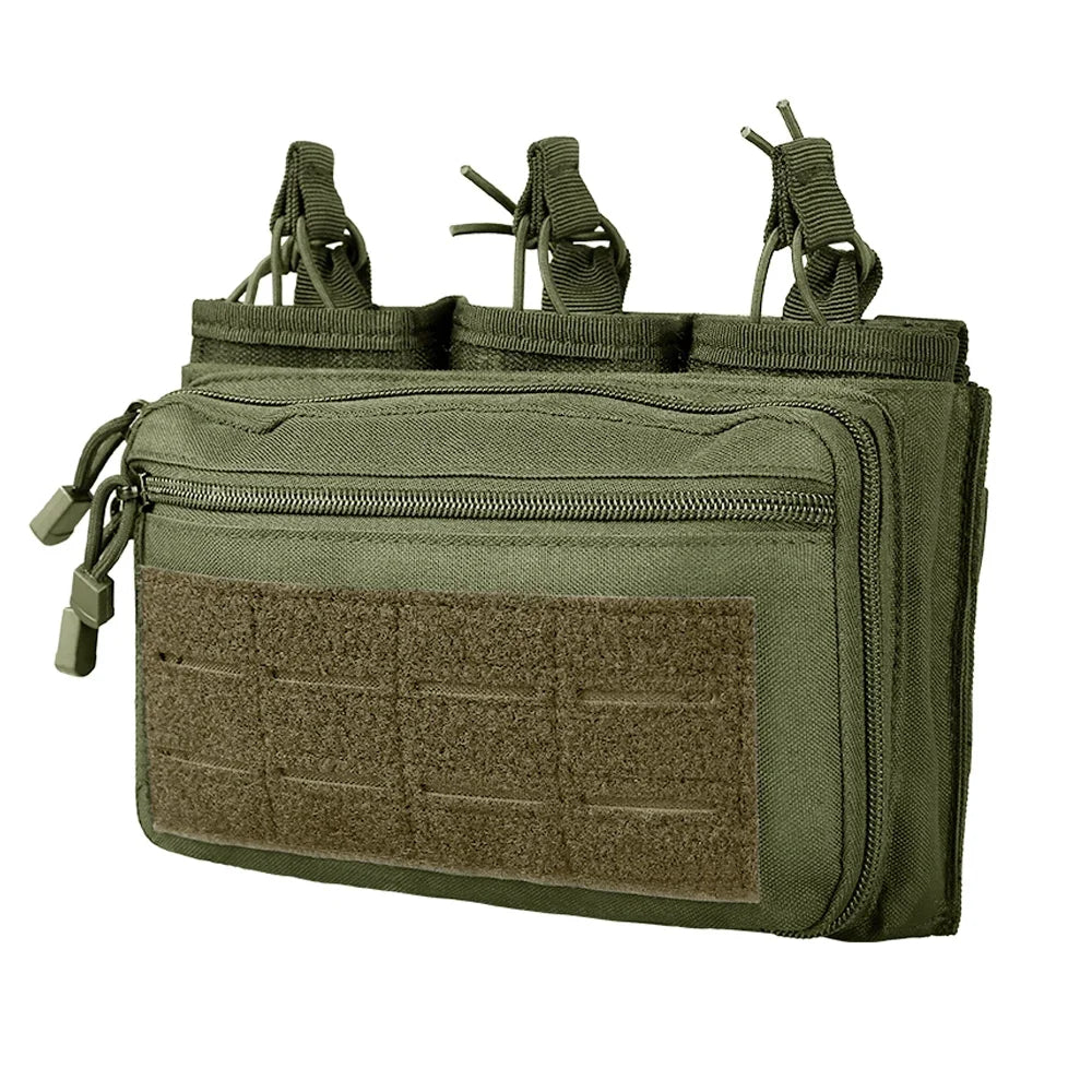 Porta-Carregadores Triplo Tático para 5.56 e 7.62