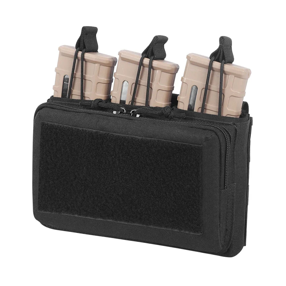 Porta-Carregadores Triplo Tático para 5.56 e 7.62
