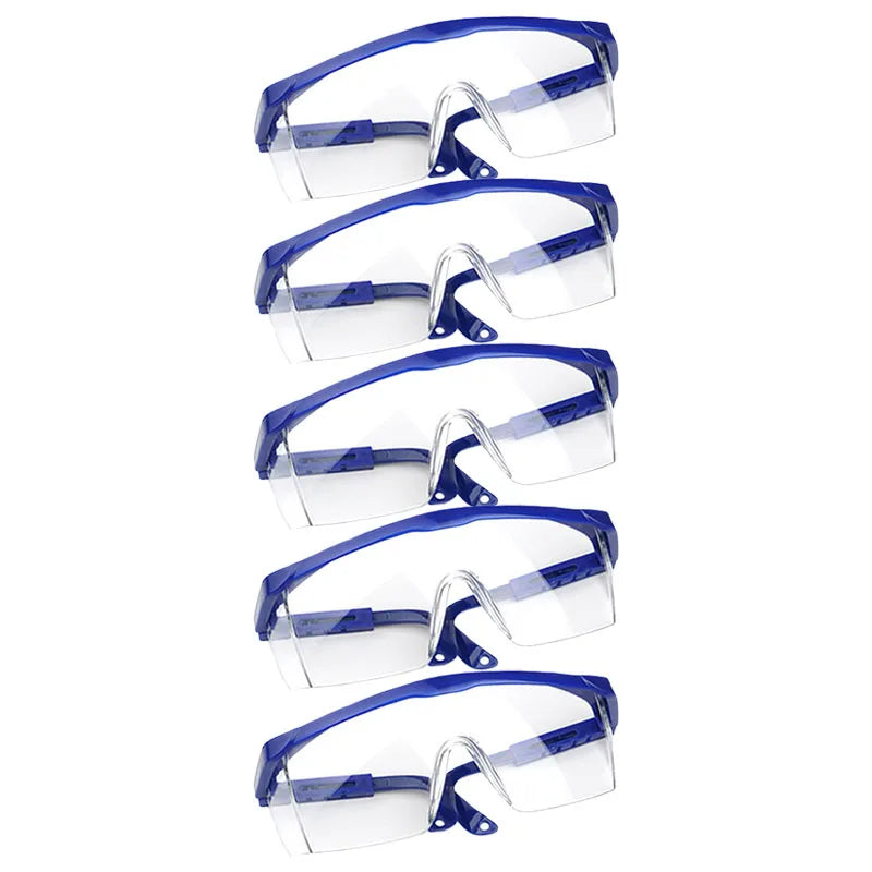 Óculos de proteção ocular antirrespingo para segurança, à prova de vento, poeira e água