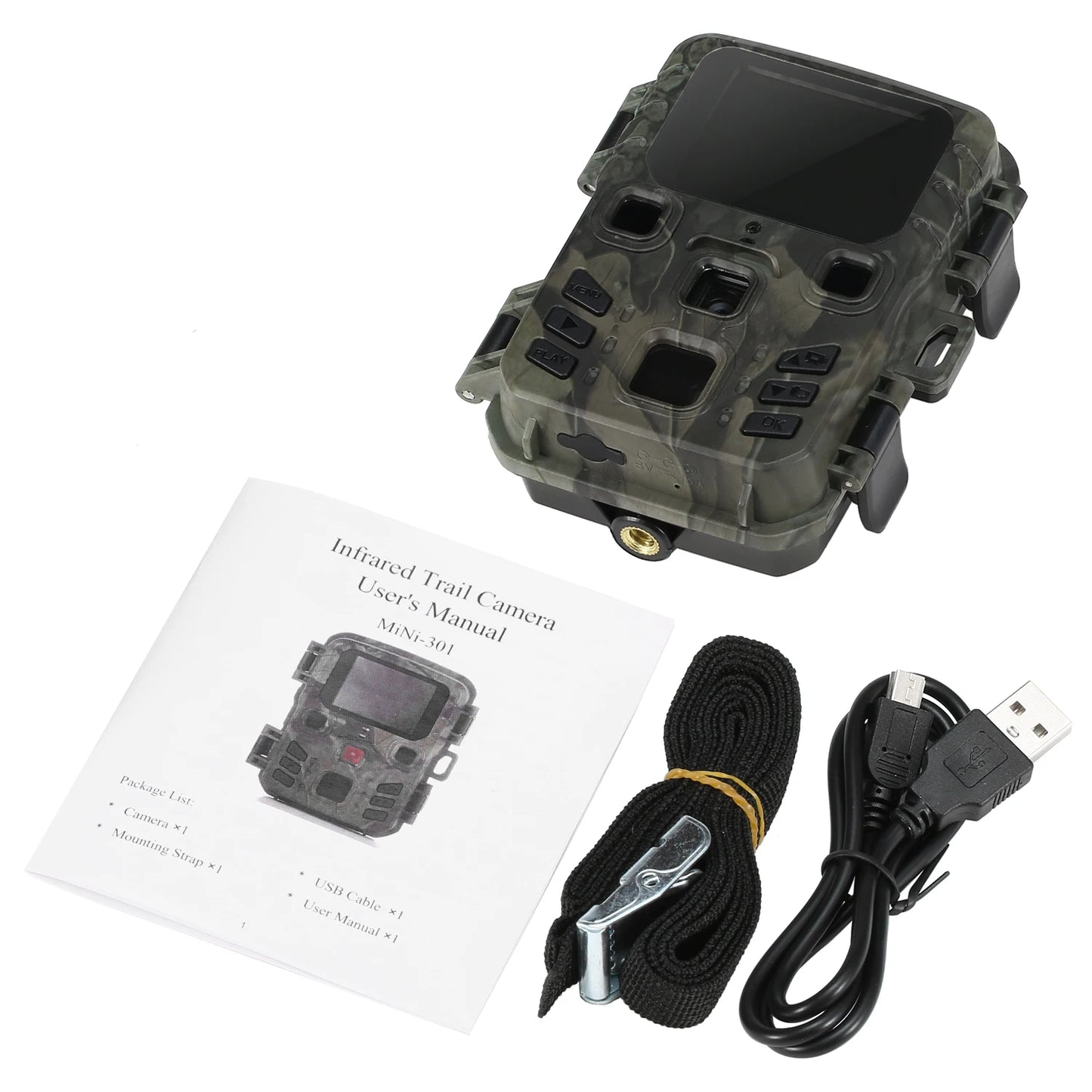 Câmera de espera com sensor de movimento e visão noturna com 24MP e 1296P