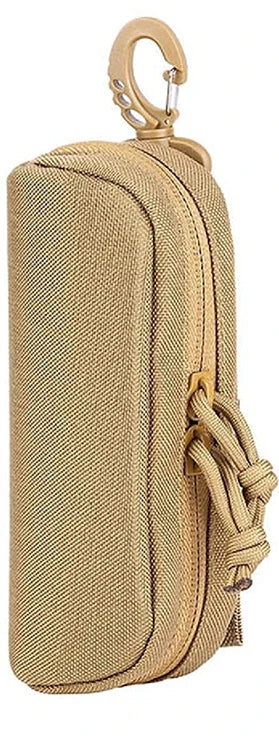 Estojo tático molle para óculos à prova de choque Nylon 1000D