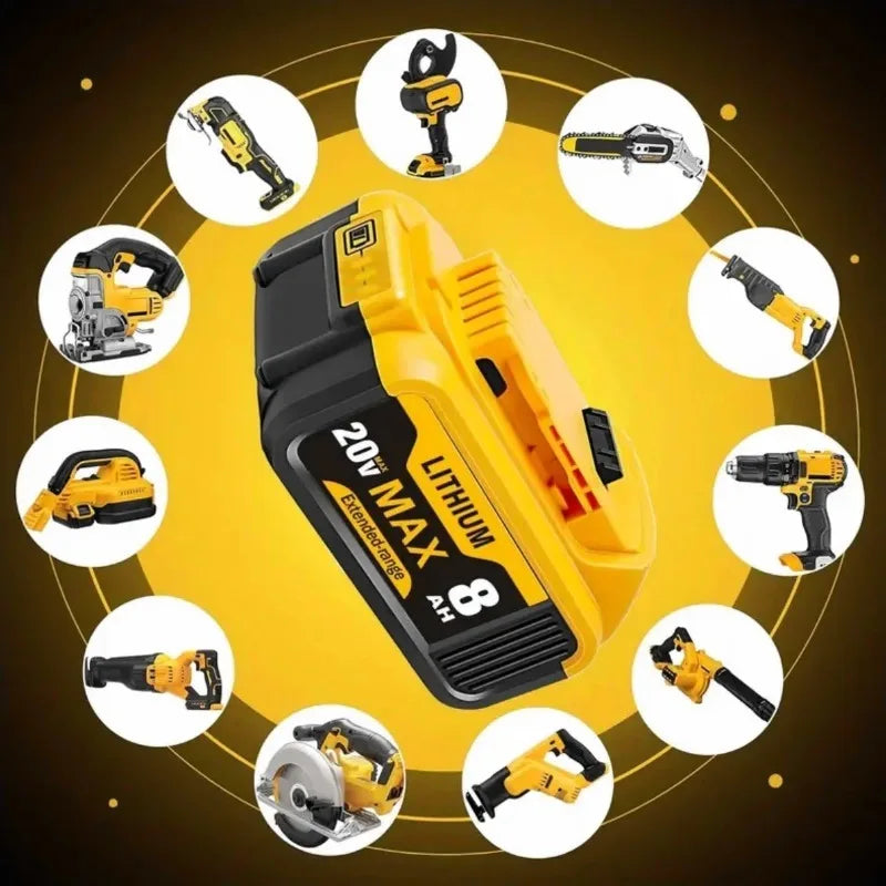 Baterias de Íon de Lítio 20V para Ferramentas DEWALT: Potência e Compatibilidade