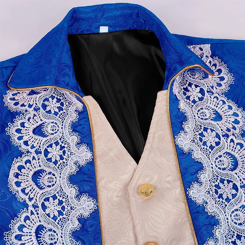 Casaco Vitoriano vintage em veludo masculino
