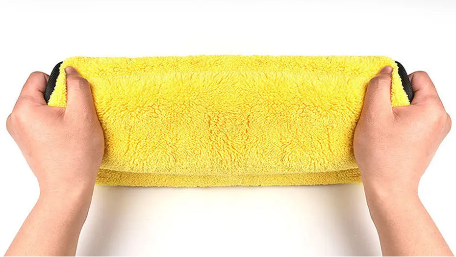 Toalha microfibra dupla face de alta absorção de água