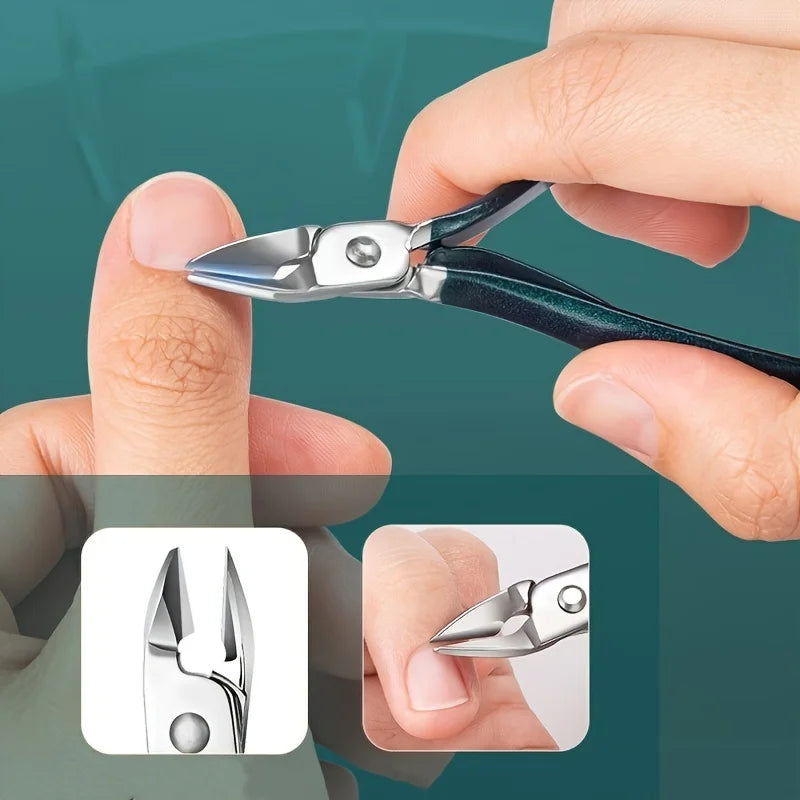 Kit profissional para unhas em aço inoxidável