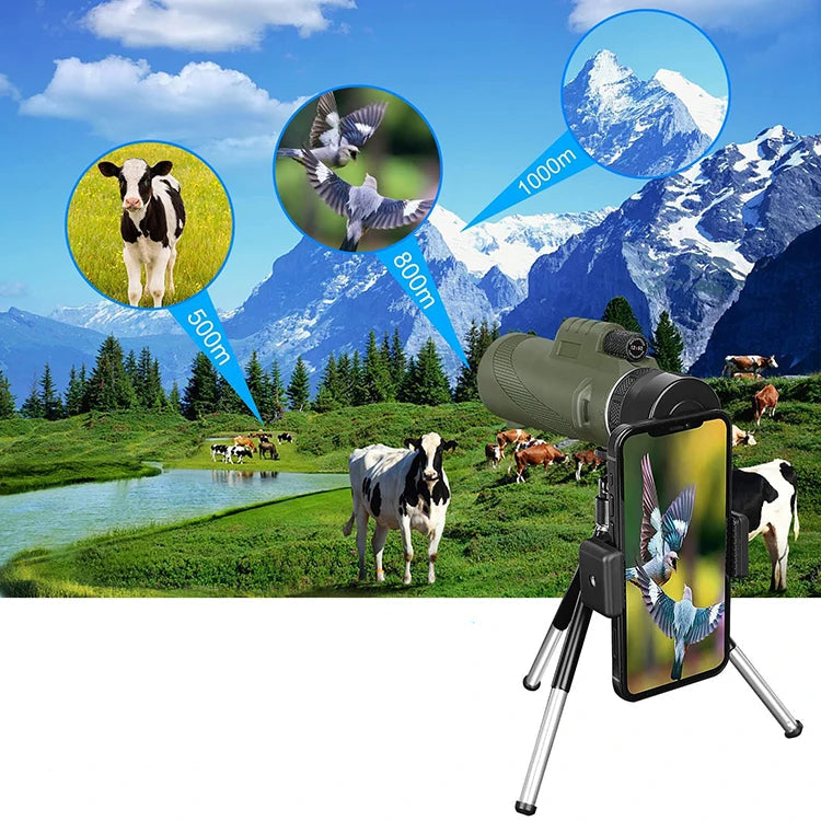 Telescópio portátil HD 5000M de longa distância