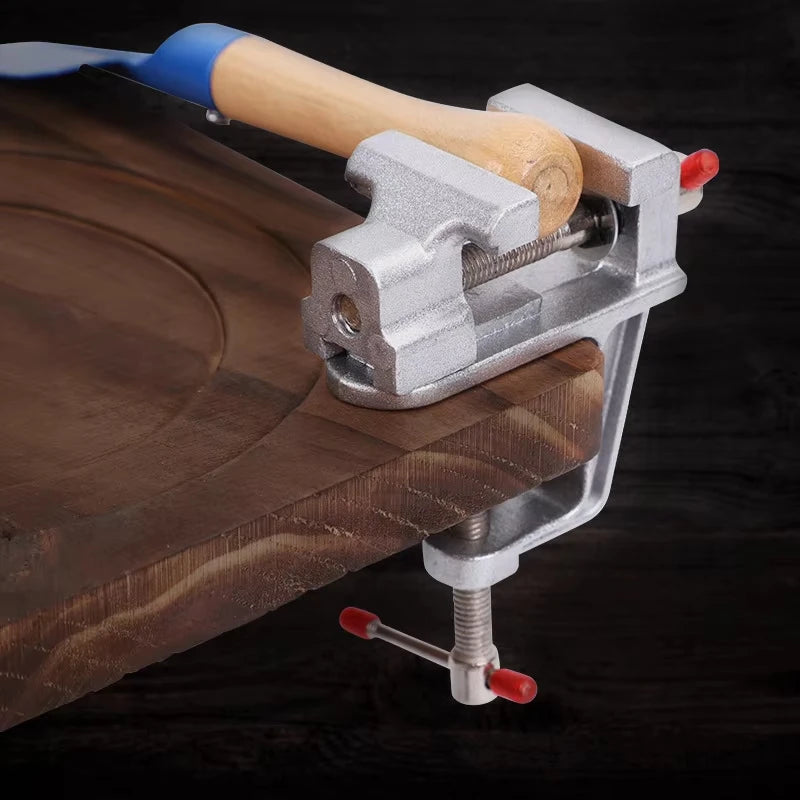 Morça mini torno de bancada multifuncional em alumínio