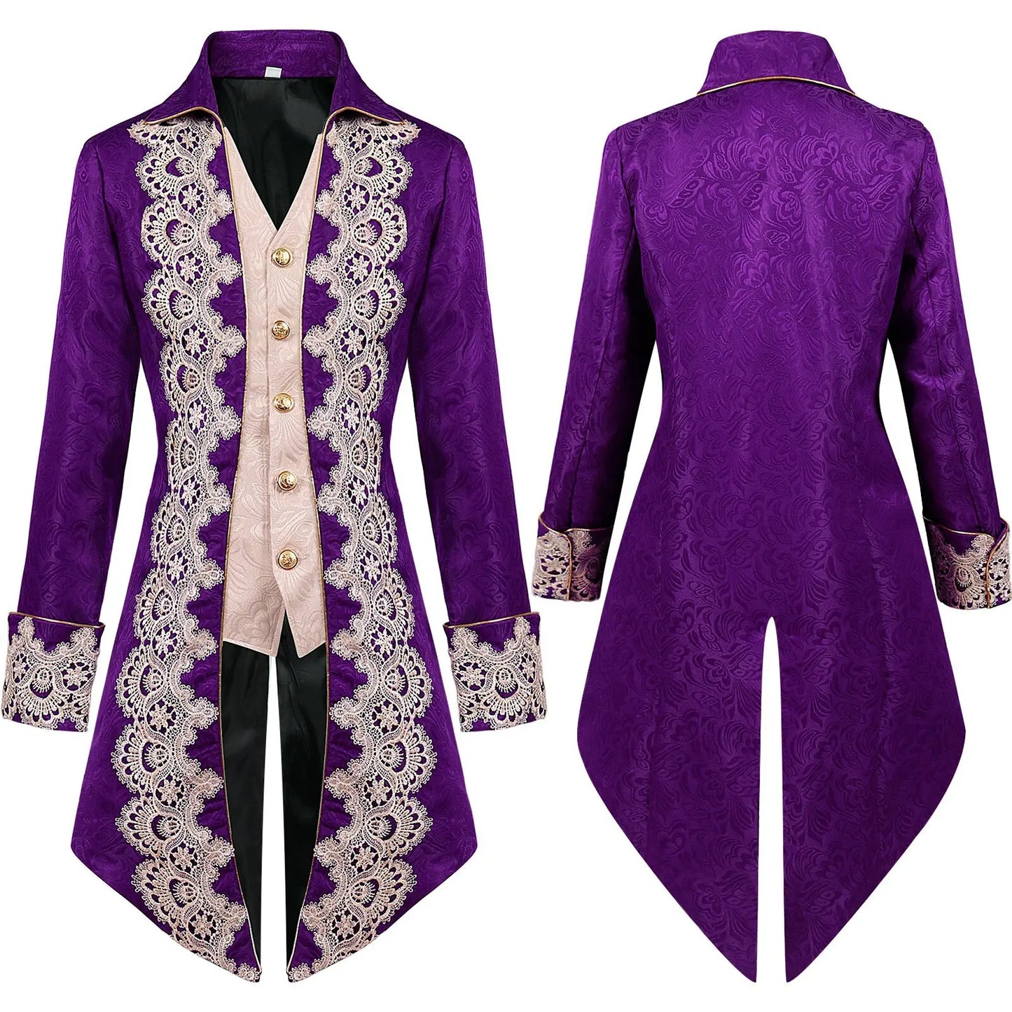 Casaco Vitoriano vintage em veludo masculino