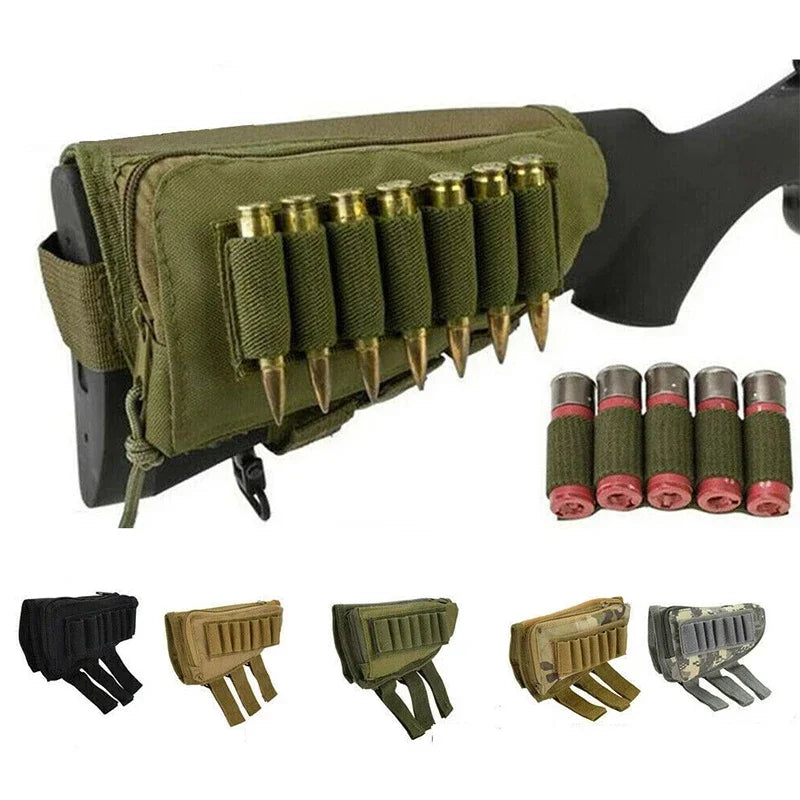 Cartucheira para Coronha para 7 Cartuchos de Fuzil