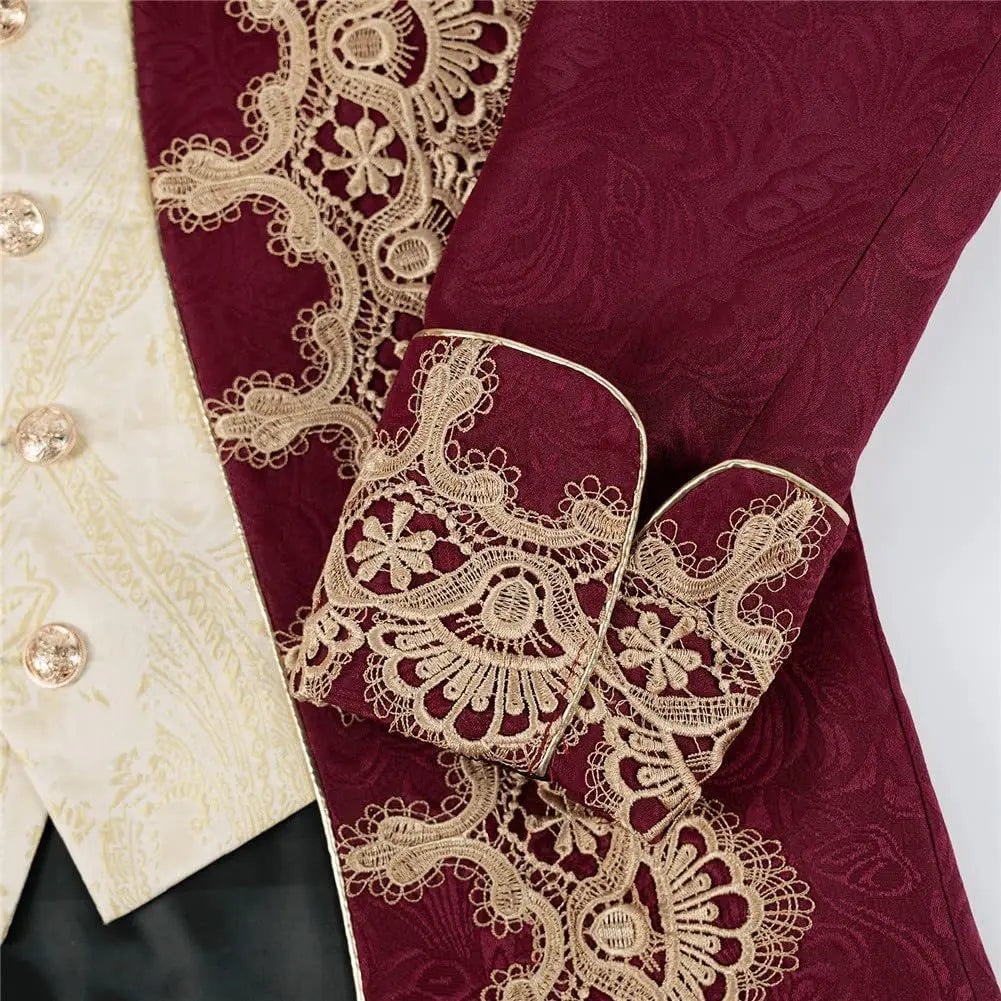 Casaco Vitoriano vintage em veludo masculino