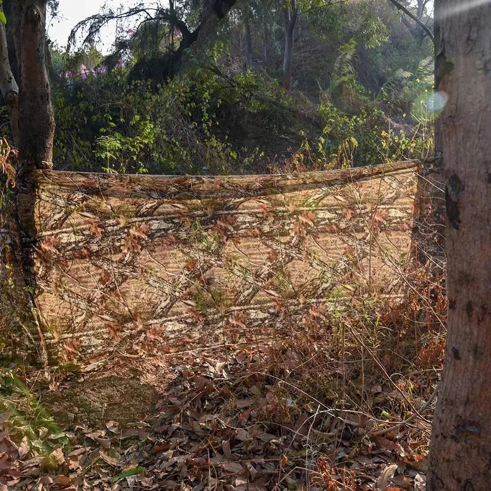 Rede camuflada 300d transparente para caça, tenda, sombra, acampamento e uso em festas