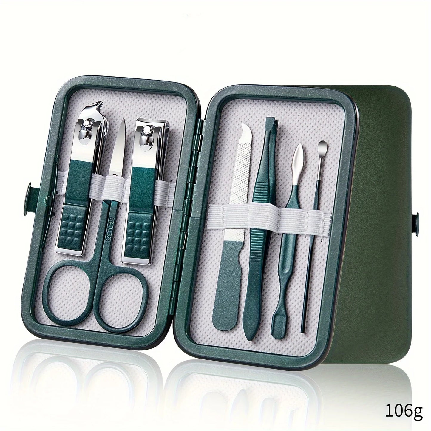 Kit profissional para unhas em aço inoxidável