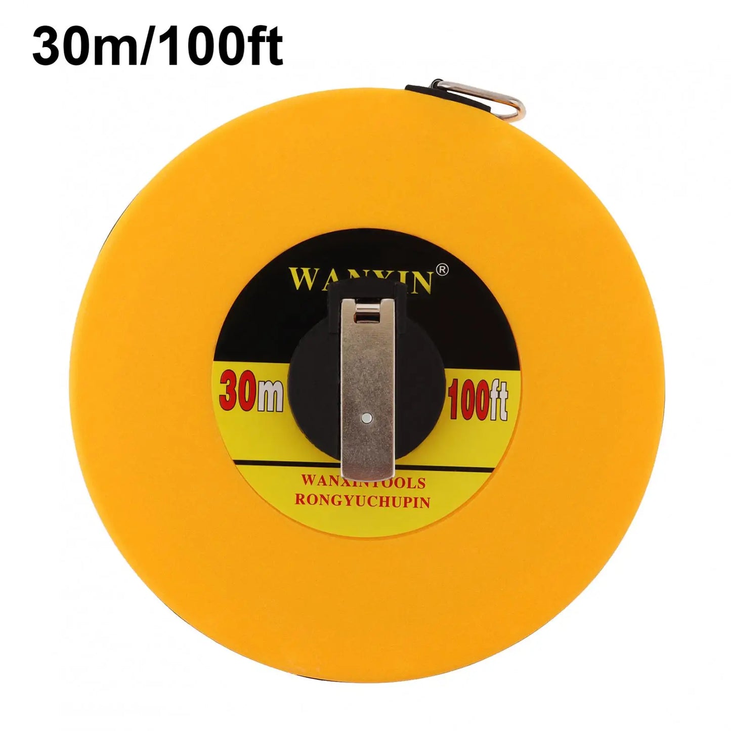 Trena fita métrica circular de fibra de vidro