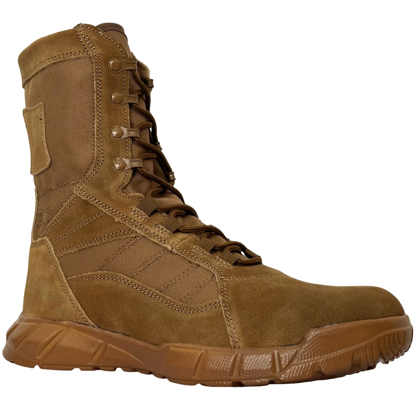 Botas táticas tipo coturno masculinas leves de couro botas de combate anti-colisão para treinamento