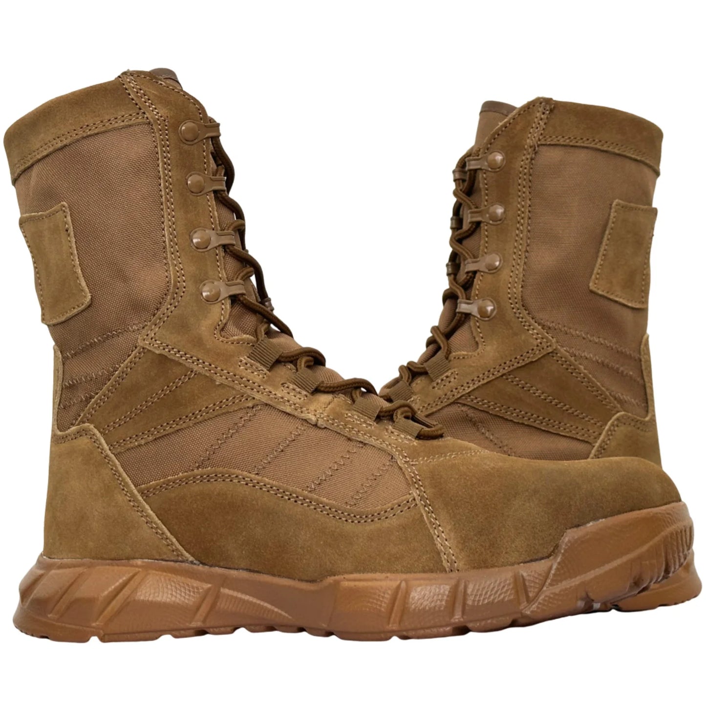 Botas táticas tipo coturno masculinas leves de couro botas de combate anti-colisão para treinamento