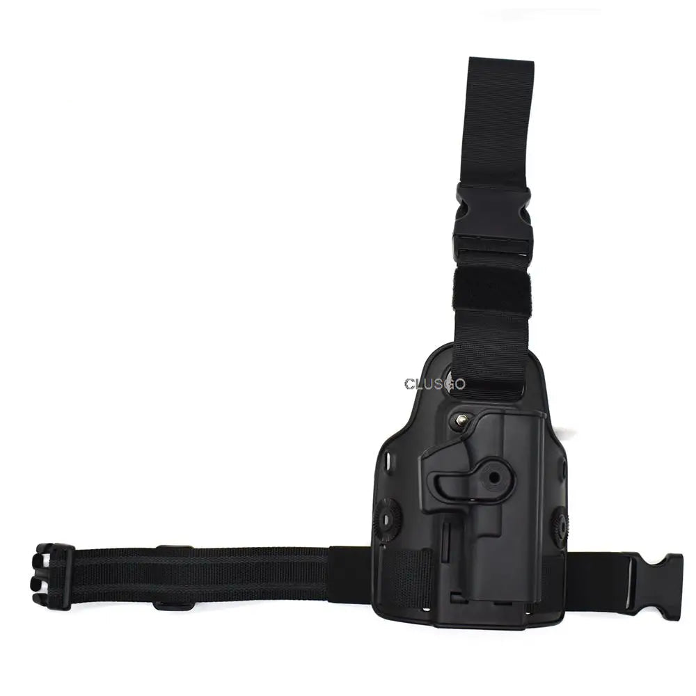 Coldre de Perna IMI para Pistola. Compatível com Glock 17, 19, Beretta M9, 92, 96, Colt 1911, Beretta PX4 Storm