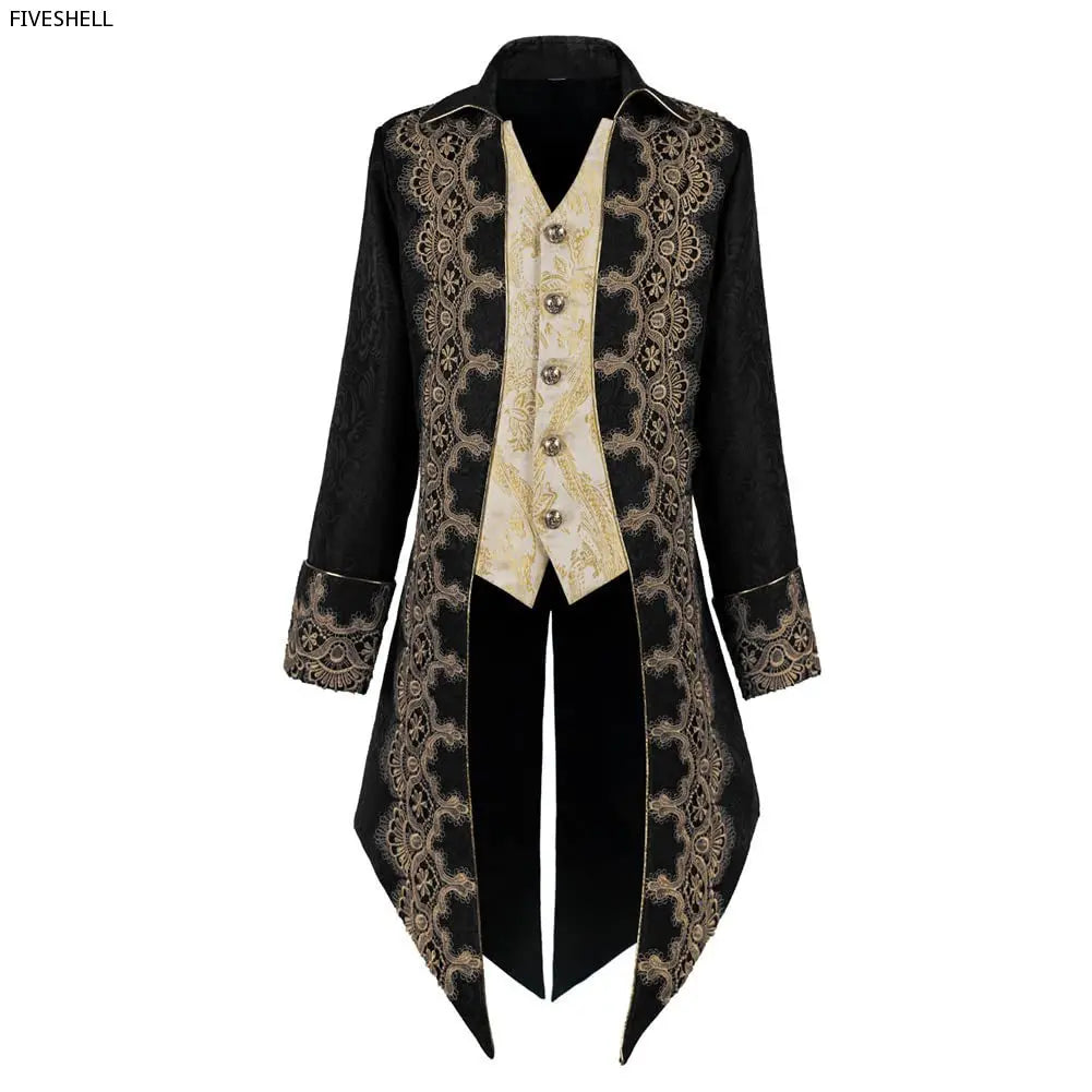 Casaco Vitoriano vintage em veludo masculino