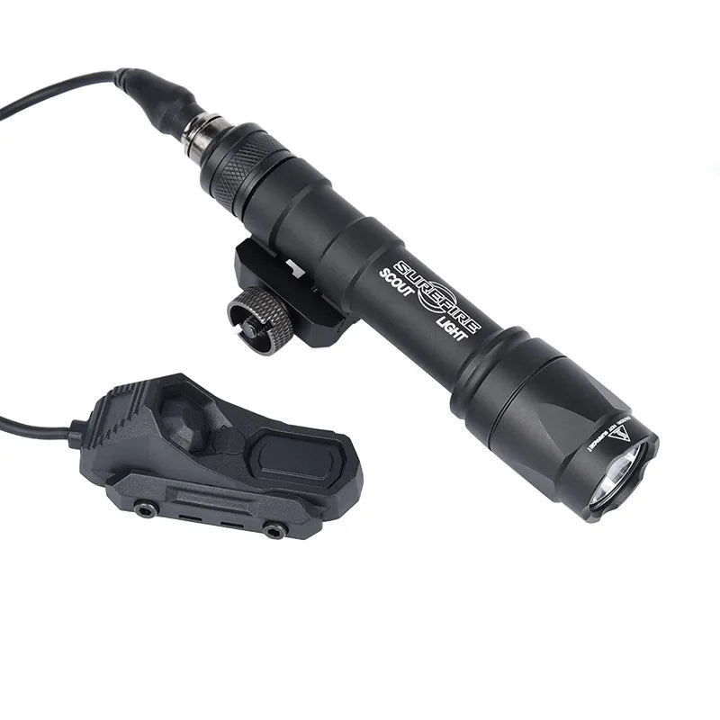 Lanterna tática Surefire SF M600 com interruptor AXON trilho Picatinny 20mm