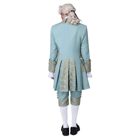 Traje vitoriano do século 18 masculino