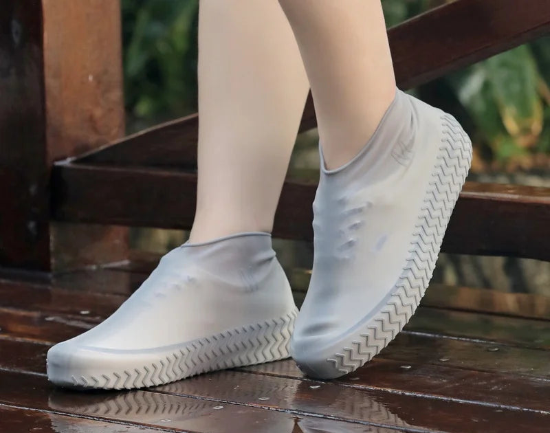Capas de Chuva Reutilizáveis de Silicone e À Prova D'Água para Sapatos