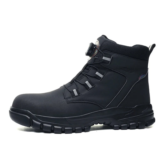 Botas de segurança impermeáveis em aço indestrutível Anti-Smash resistente a cortes