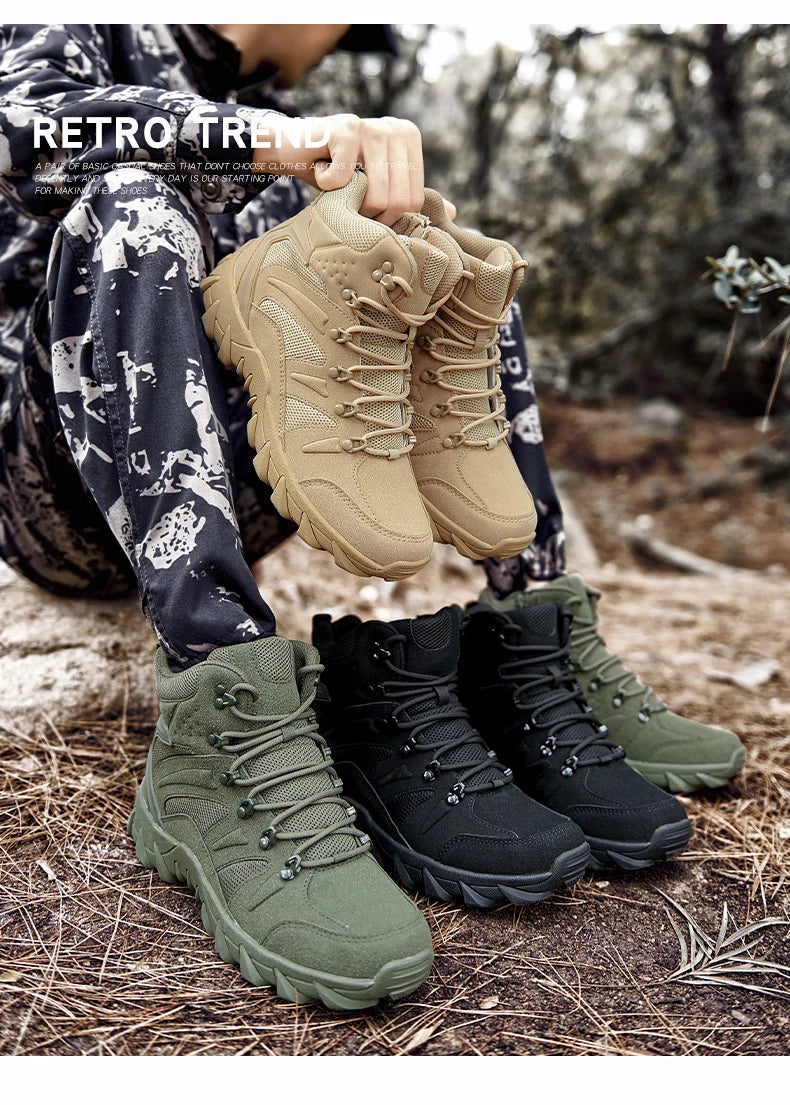 Botas táticas masculinas