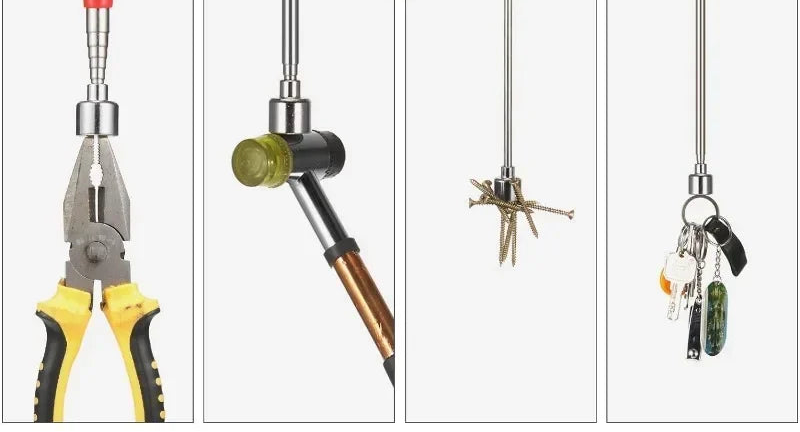 Caneta magnética telescópica portátil