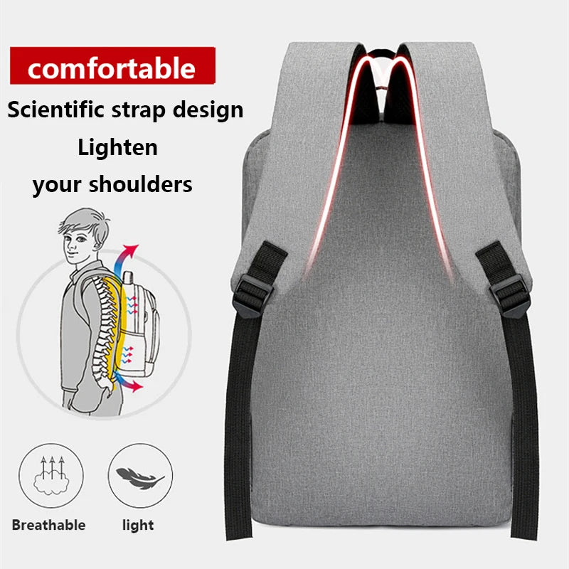 Mochila impermeável para laptop de 15,6"