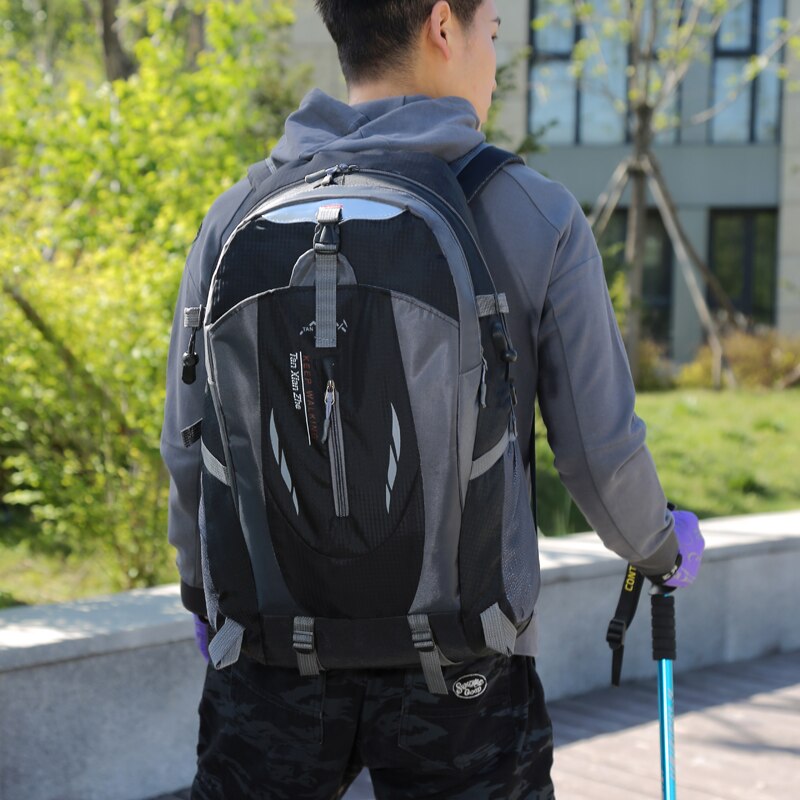 Mochila de Viagem de Grande Capacidade à Prova d'Água Hebei