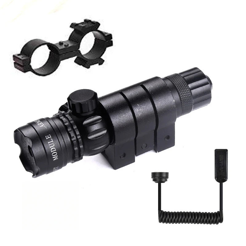 Mira laser vermelha ou verde trilho de 20mm