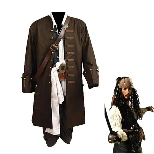 Fantasia de Jack Sparrow Piratas do Caribe