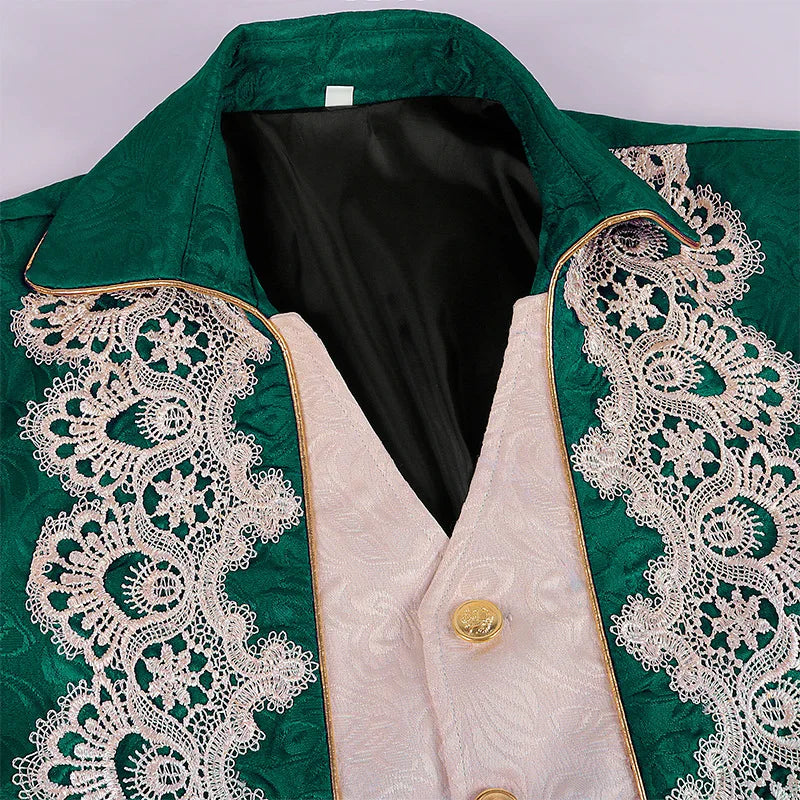 Casaco Vitoriano vintage em veludo masculino