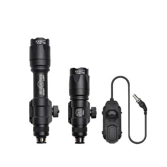 Lanterna tática Surefire SF M600 com interruptor AXON trilho Picatinny 20mm
