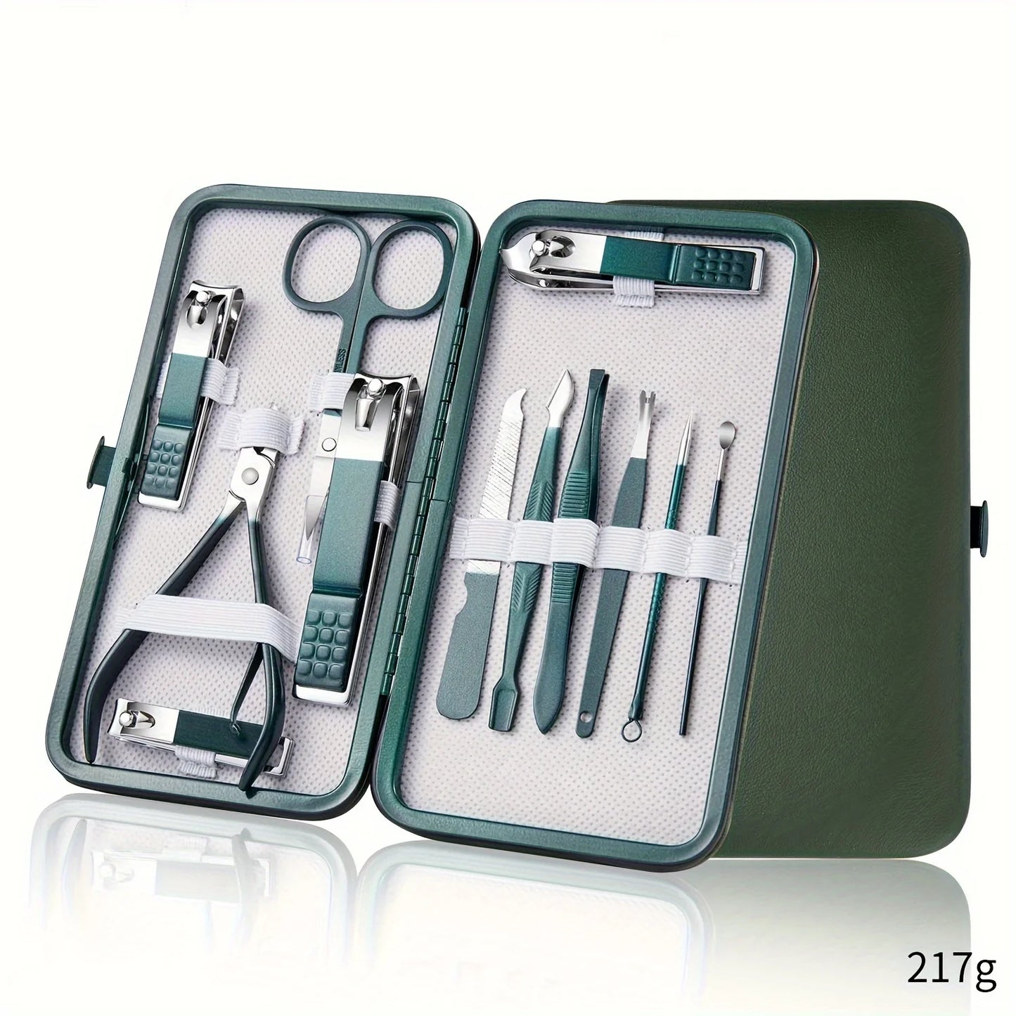 Kit profissional para unhas em aço inoxidável