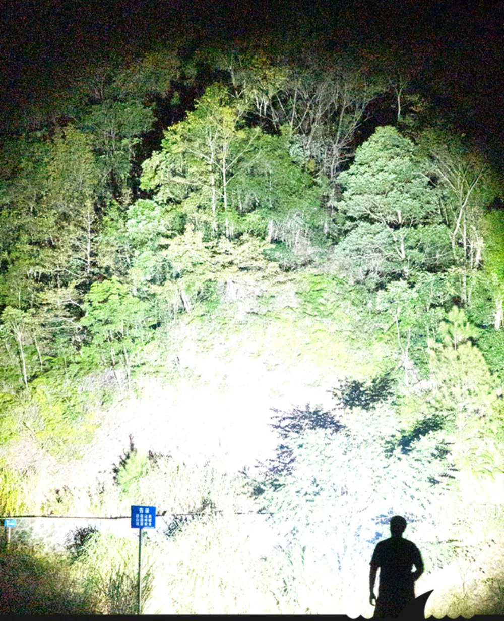 Lanterna LED USB recarregável à prova d'água