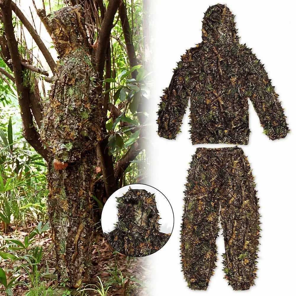 Roupa camuflada unisex para caça