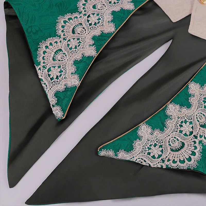 Casaco Vitoriano vintage em veludo masculino
