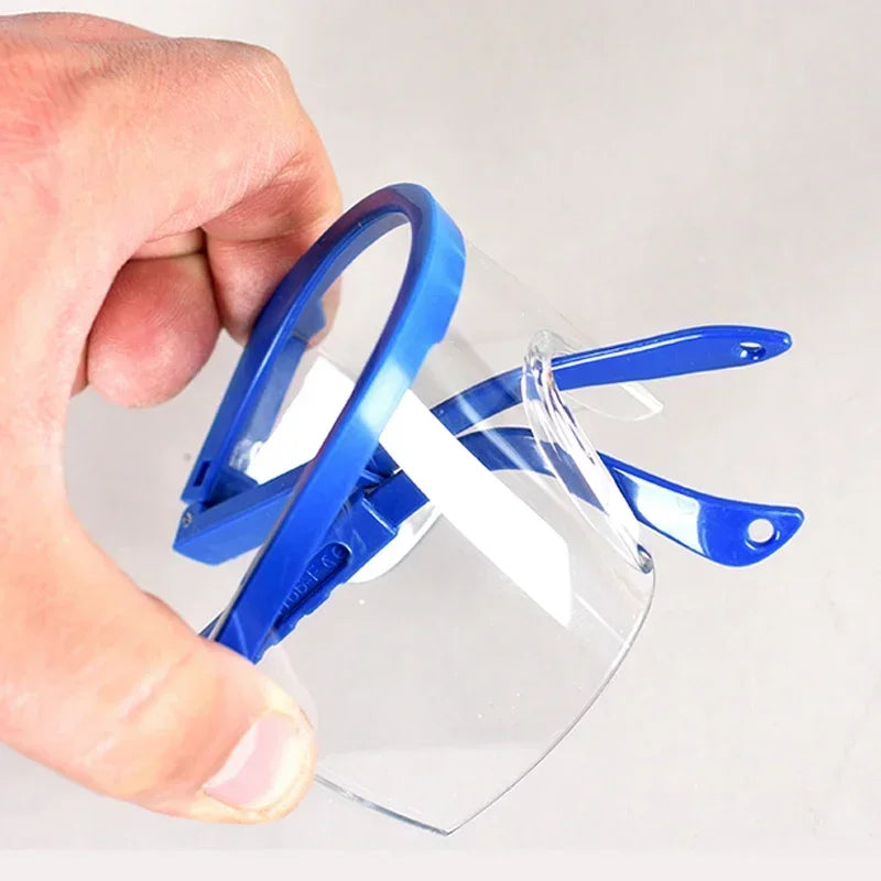 Óculos de proteção ocular antirrespingo para segurança, à prova de vento, poeira e água