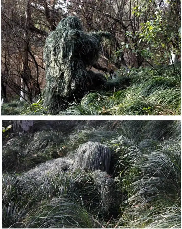 Terno de caçador camuflado com 5 peças