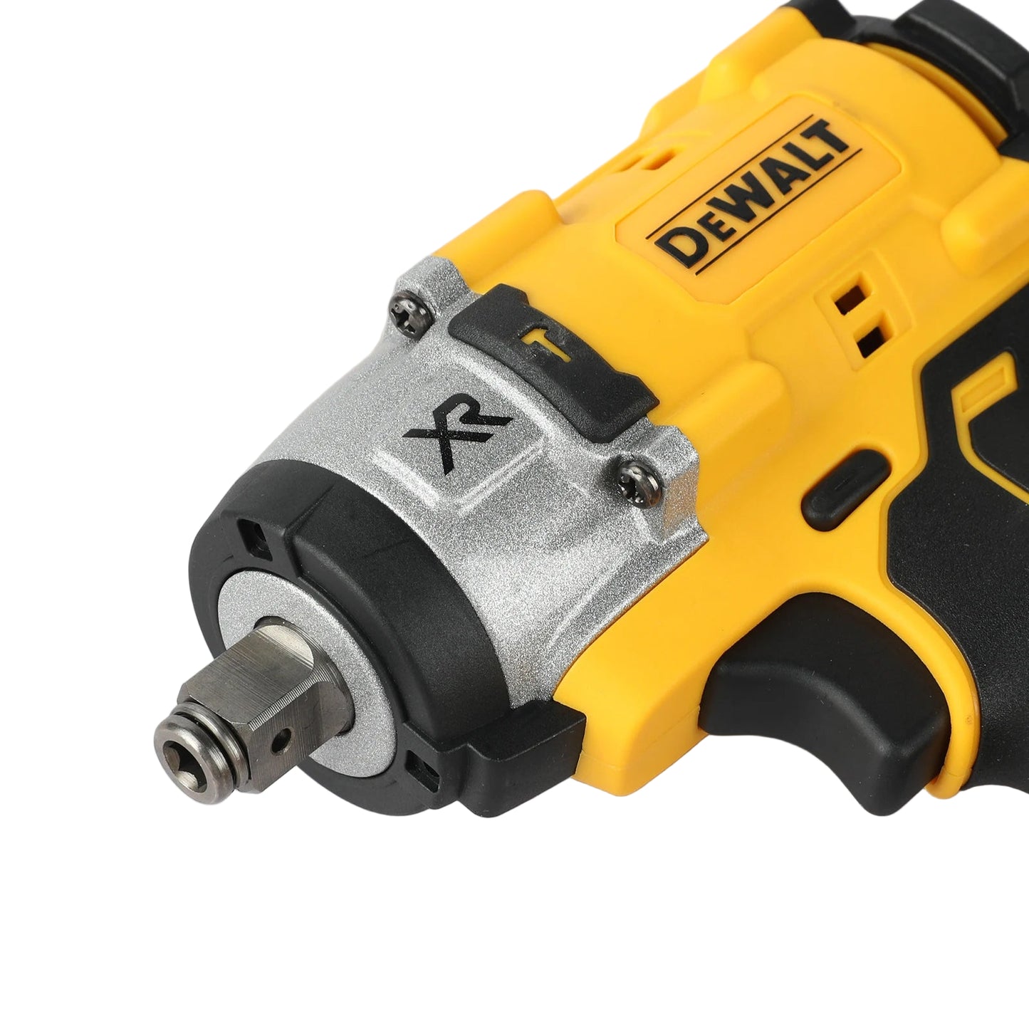 Chave elétrica de impacto DEWALT DCF922 ATOMIC 20V MAX 1/2 pol.  sem fio de velocidade variável com bigorna de pino de retenção