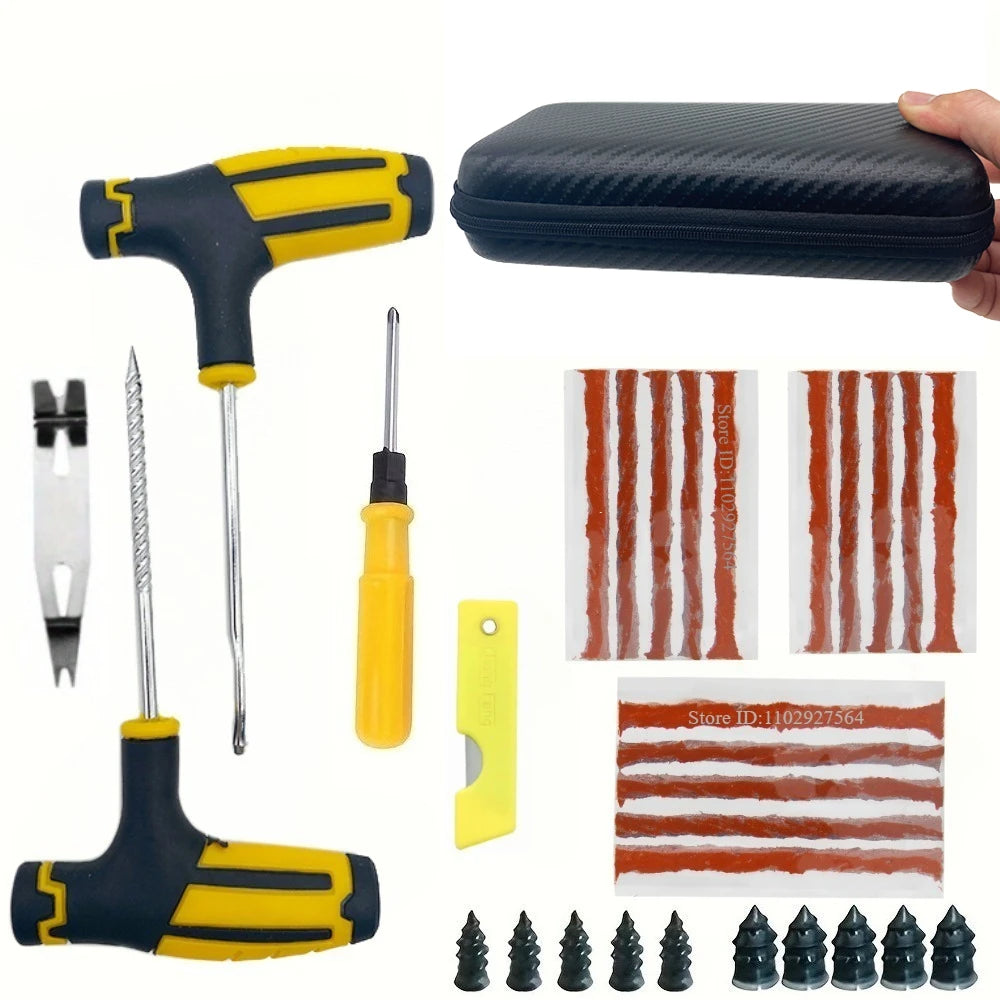 Kit de Emergência para Reparo de Pneus