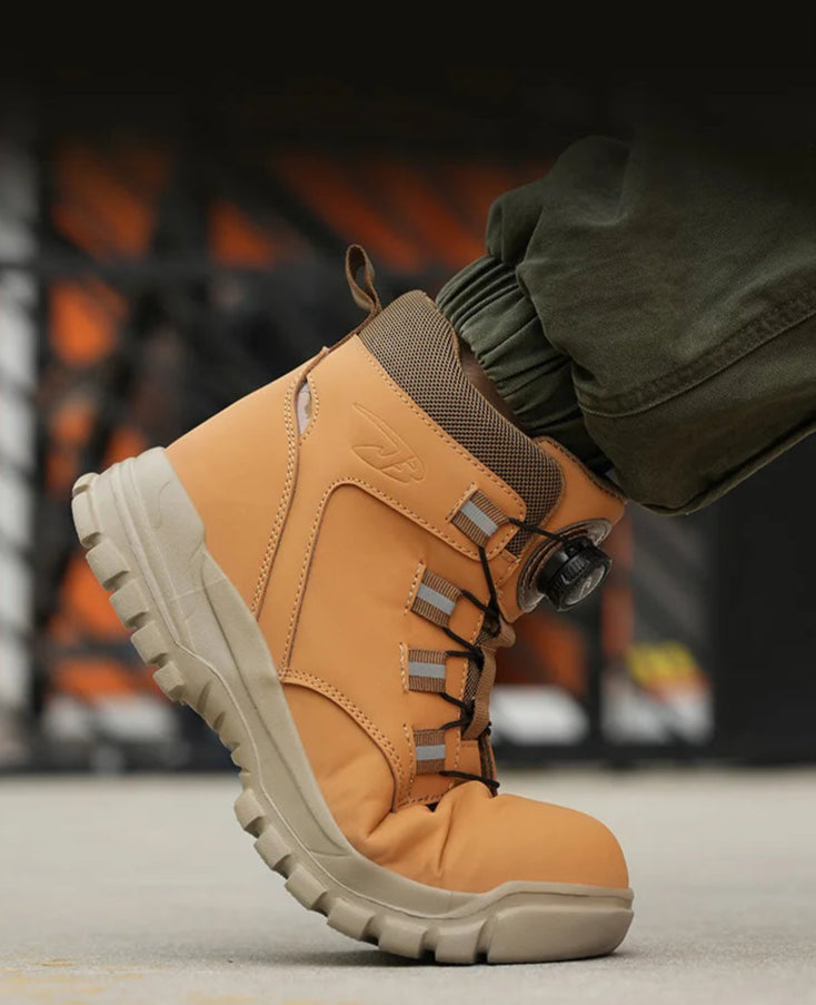 Botas de segurança impermeáveis em aço indestrutível Anti-Smash resistente a cortes