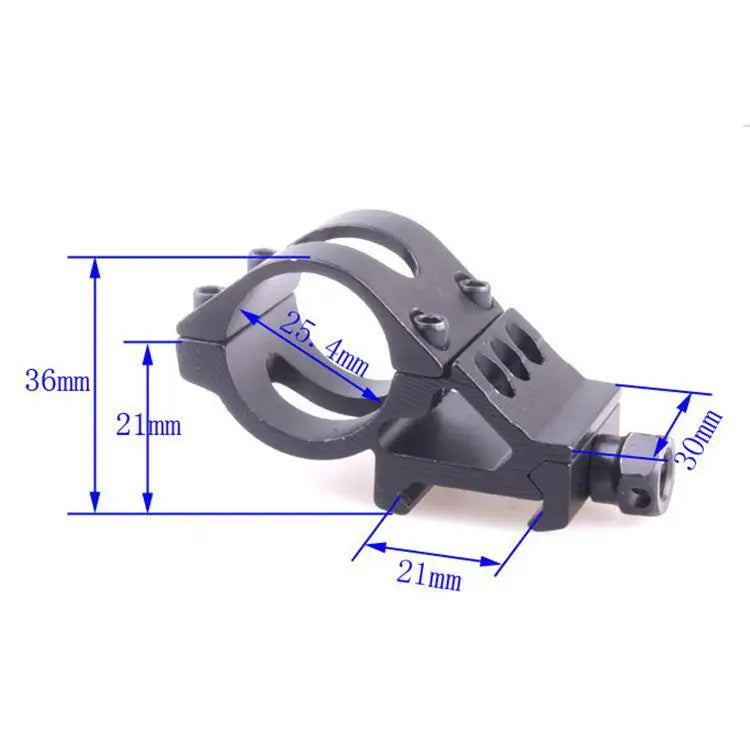 Suporte para luneta de 25,4 mm/30 mm para trilho Picatinny/Weaver padrão de 20 mm