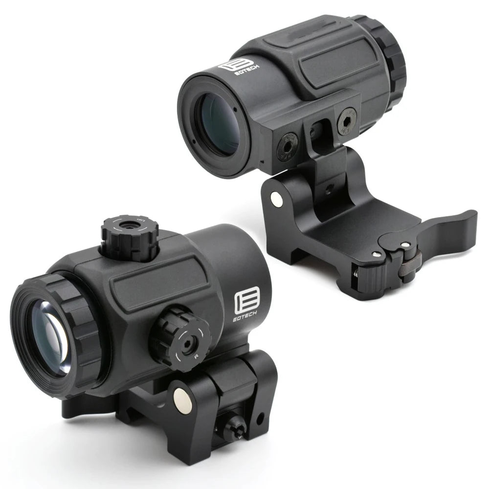 Magnificador 3x escamoteavel G43 para red dot com lente ótica holográfica
