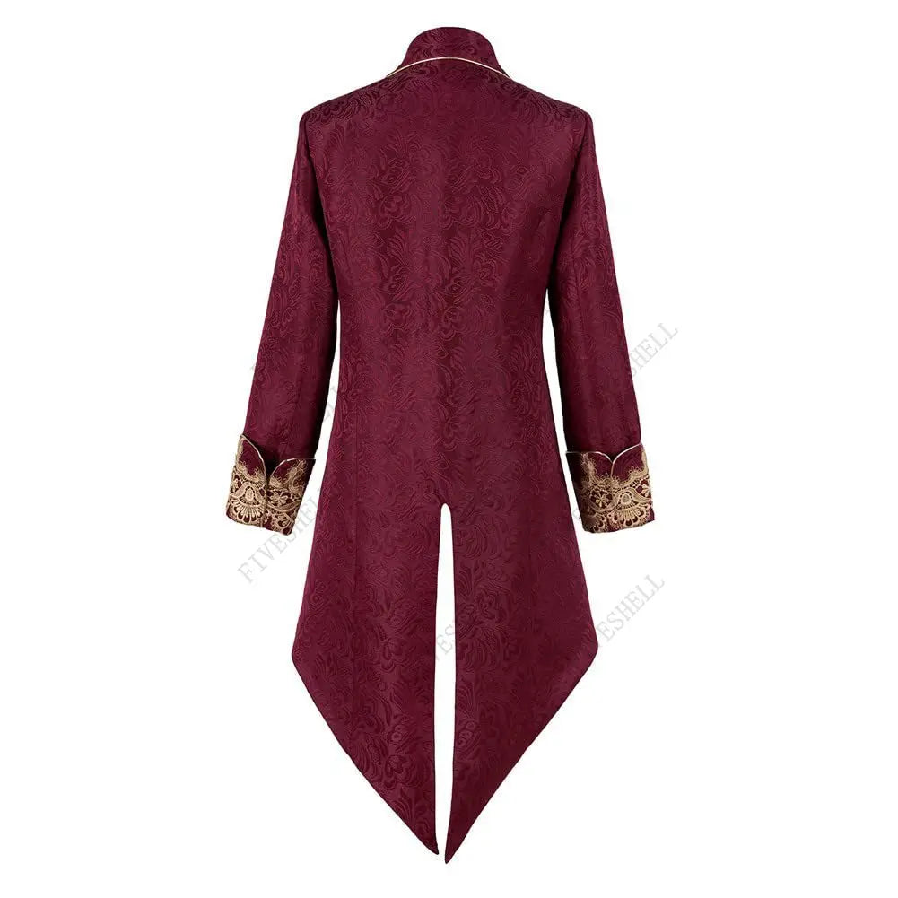 Casaco Vitoriano vintage em veludo masculino
