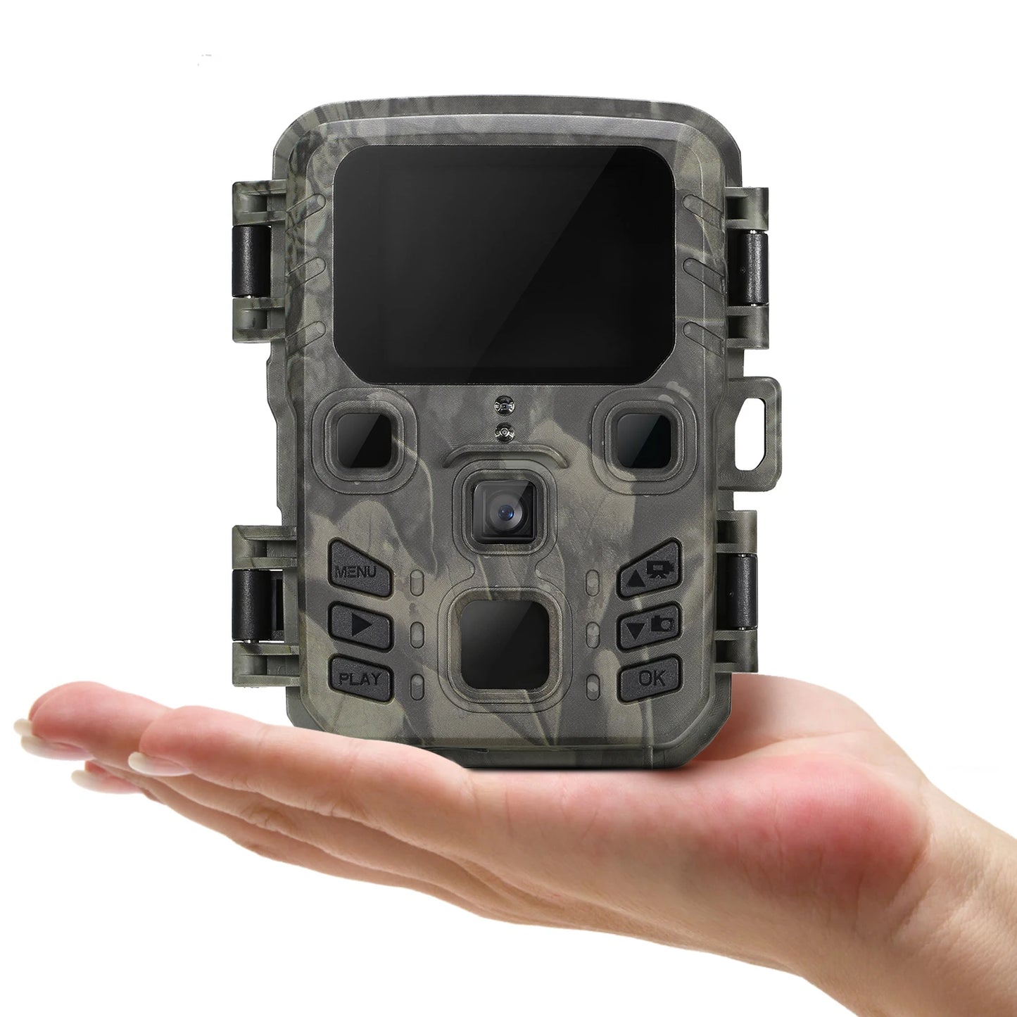 Câmera de espera com sensor de movimento e visão noturna com 24MP e 1296P