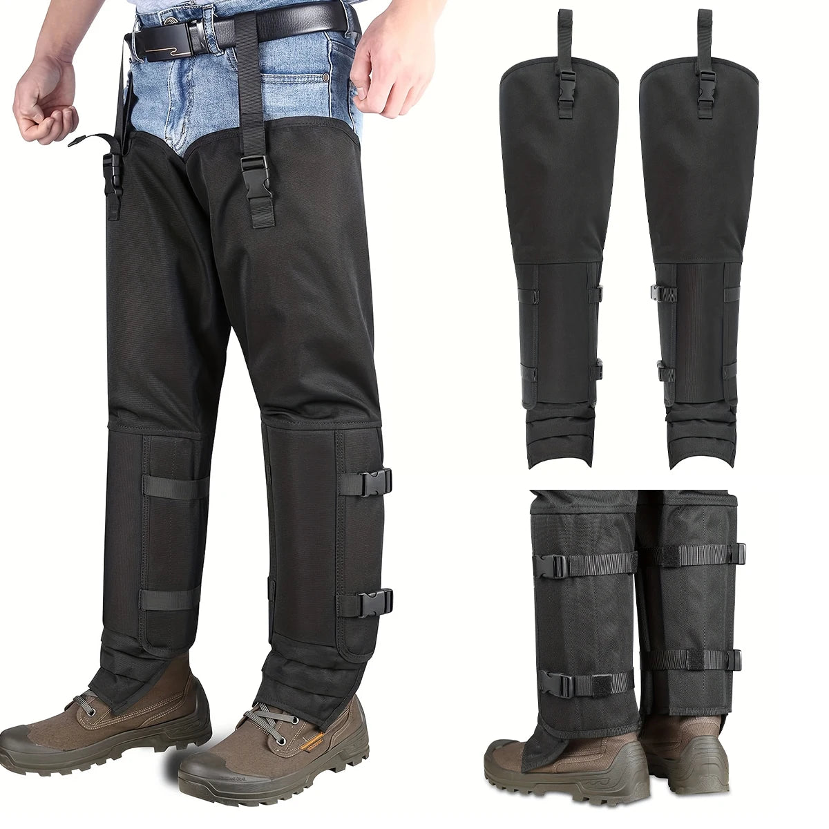 Perneiras táticas proteção contra mordida de cobra e contra espinho