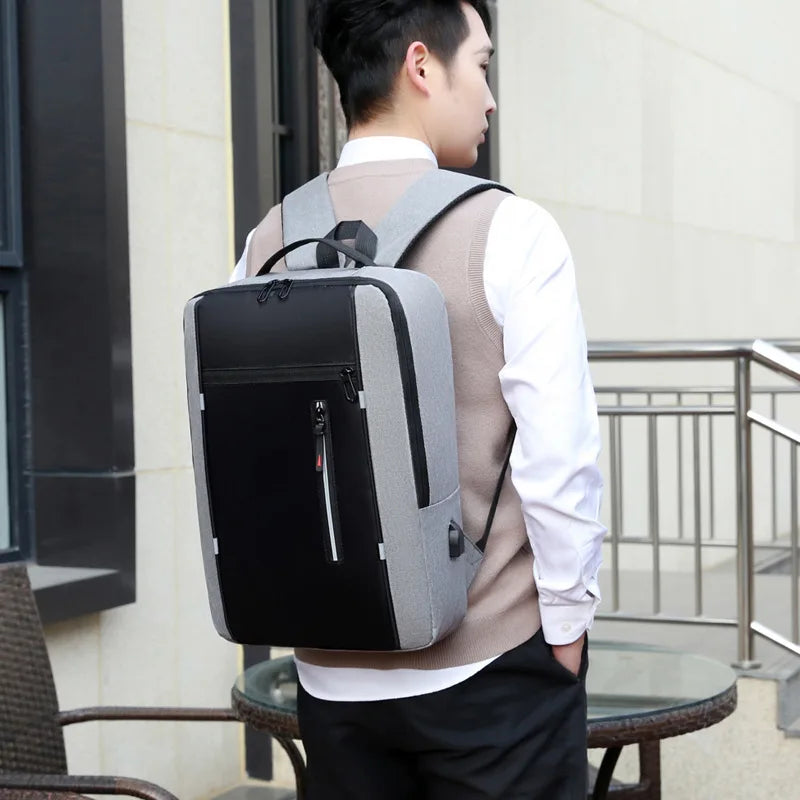 Mochila impermeável para laptop de 15,6"