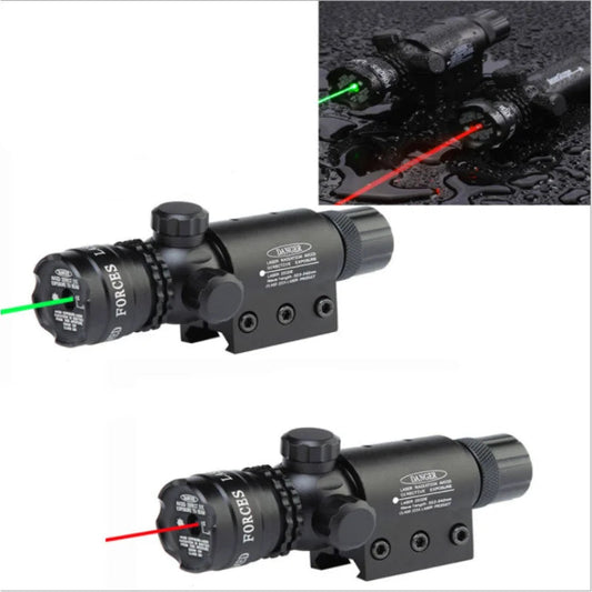 Mira laser vermelha ou verde trilho de 20mm